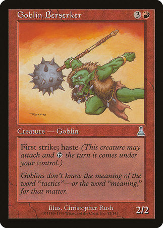 Goblin Berserker [Urza's Destiny] | Cards and Coasters CA