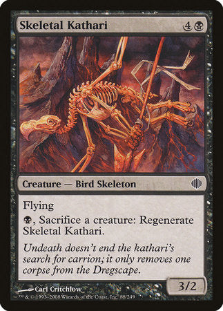 Skeletal Kathari [Shards of Alara] | Cards and Coasters CA