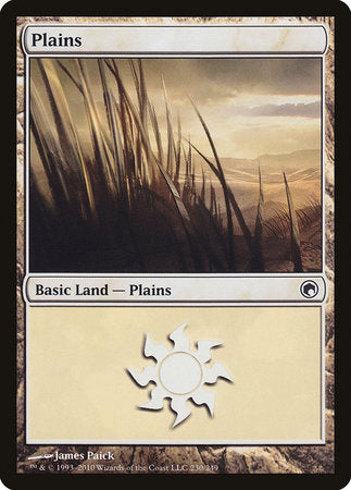 Plains (230) [Scars of Mirrodin] | Cards and Coasters CA