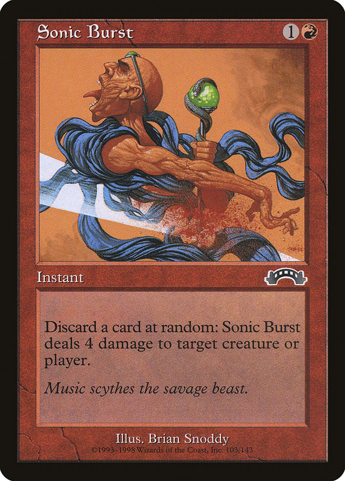 Sonic Burst [Exodus] | Cards and Coasters CA