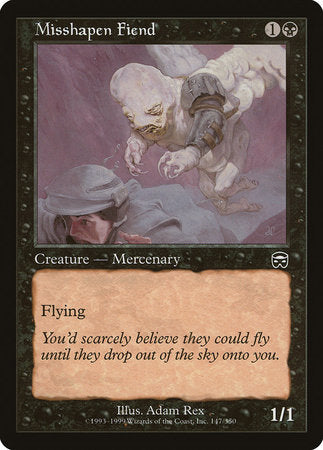 Misshapen Fiend [Mercadian Masques] | Cards and Coasters CA