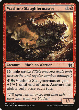 Viashino Slaughtermaster [Modern Masters 2015] | Cards and Coasters CA