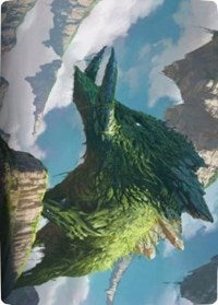 Yasharn, Implacable Earth Art Card [Zendikar Rising Art Series] | Cards and Coasters CA