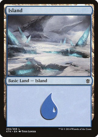 Island (256) [Khans of Tarkir] | Cards and Coasters CA