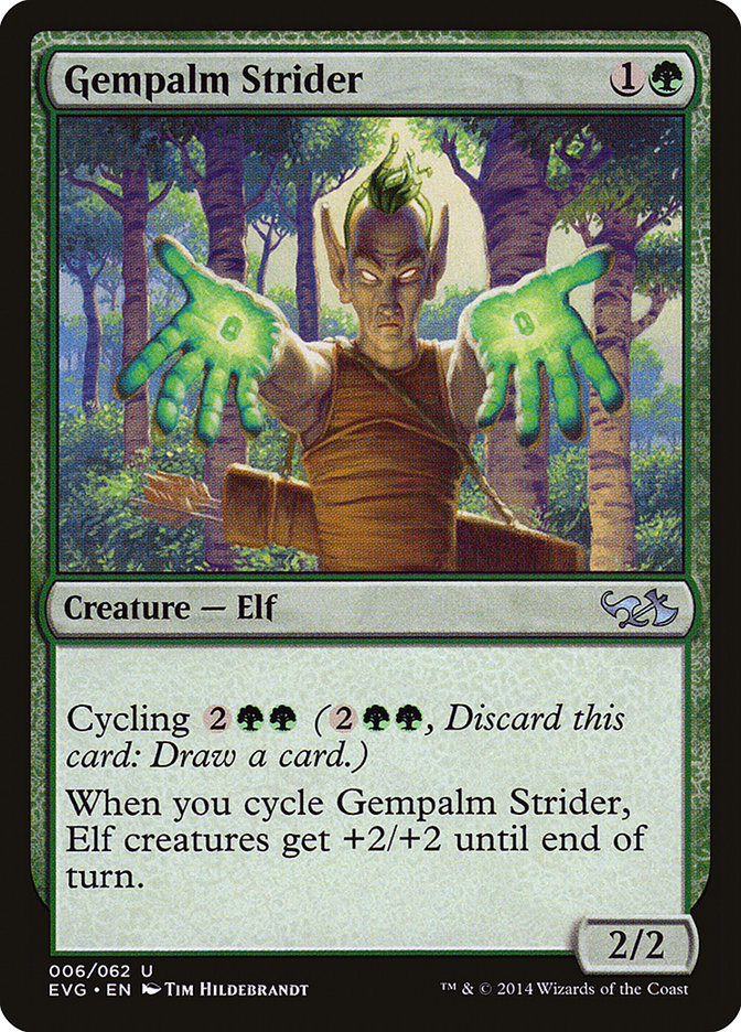 Gempalm Strider (Elves vs. Goblins) [Duel Decks Anthology] | Cards and Coasters CA
