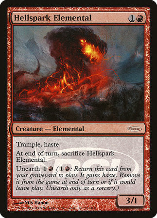 Hellspark Elemental [Wizards Play Network 2009] | Cards and Coasters CA