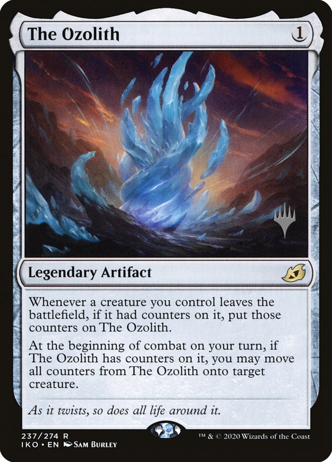 The Ozolith (Promo Pack) [Ikoria: Lair of Behemoths Promos] | Cards and Coasters CA