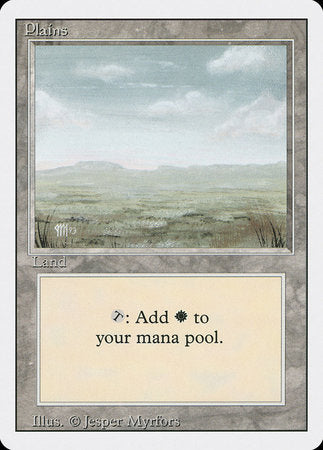 Plains (C) [Revised Edition] | Cards and Coasters CA