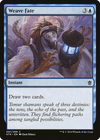 Weave Fate [Khans of Tarkir] | Cards and Coasters CA