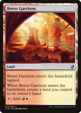 Boros Garrison [Commander 2019] | Cards and Coasters CA