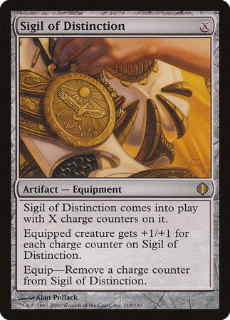 Sigil of Distinction [Shards of Alara] | Cards and Coasters CA