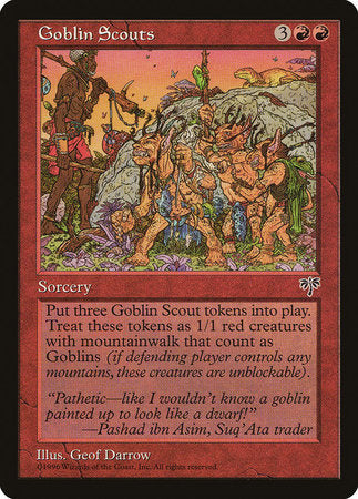 Goblin Scouts [Mirage] | Cards and Coasters CA