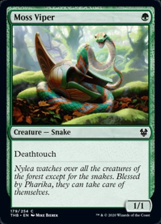 Moss Viper [Theros Beyond Death] | Cards and Coasters CA