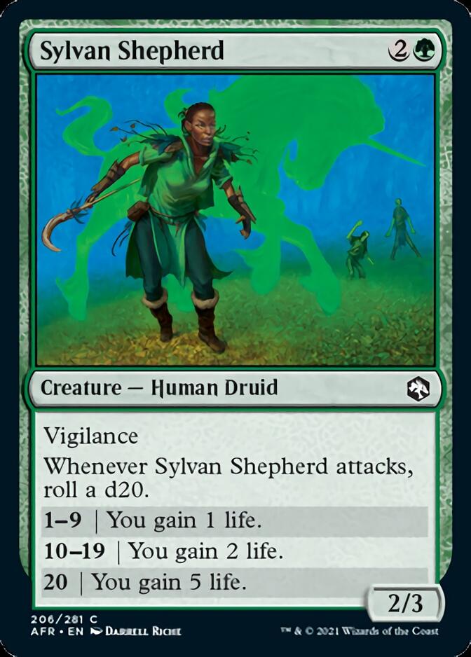 Sylvan Shepherd [Dungeons & Dragons: Adventures in the Forgotten Realms] | Cards and Coasters CA