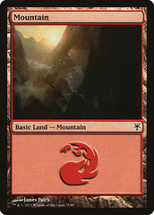 Mountain (75) [Duel Decks: Sorin vs. Tibalt] | Cards and Coasters CA