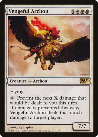 Vengeful Archon [Magic 2011] | Cards and Coasters CA