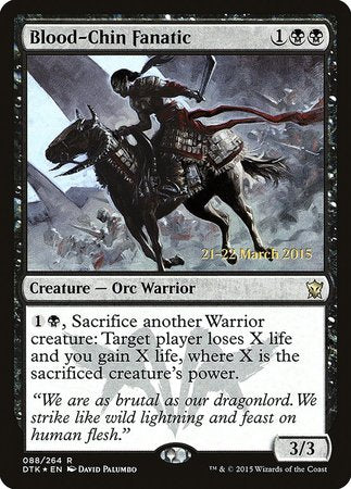 Blood-Chin Fanatic [Dragons of Tarkir Promos] | Cards and Coasters CA