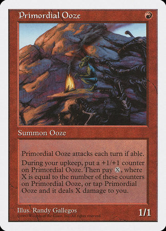 Primordial Ooze [Fifth Edition] | Cards and Coasters CA