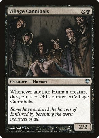 Village Cannibals [Innistrad] | Cards and Coasters CA