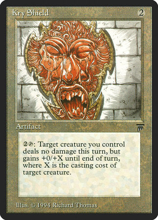 Kry Shield [Legends] | Cards and Coasters CA