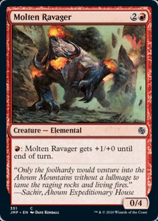 Molten Ravager [Jumpstart] | Cards and Coasters CA