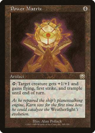 Power Matrix [Mercadian Masques] | Cards and Coasters CA