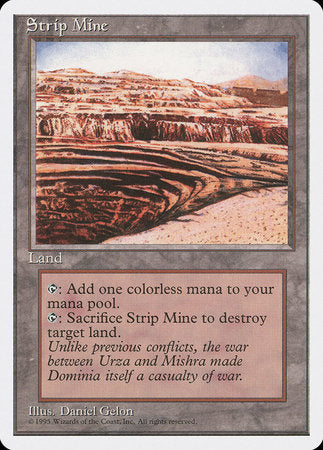 Strip Mine [Fourth Edition] | Cards and Coasters CA