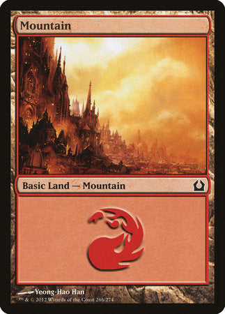 Mountain (266) [Return to Ravnica] | Cards and Coasters CA