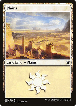 Plains (252) [Khans of Tarkir] | Cards and Coasters CA