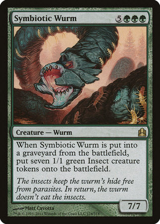 Symbiotic Wurm [Commander 2011] | Cards and Coasters CA