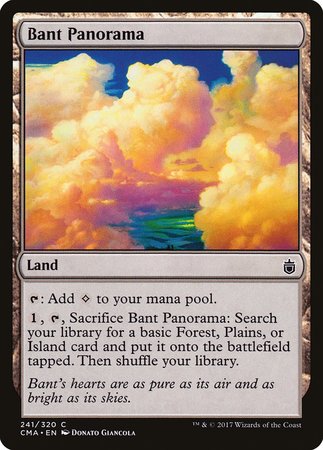 Bant Panorama [Commander Anthology] | Cards and Coasters CA