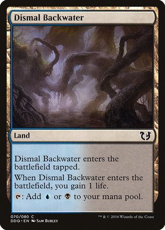 Dismal Backwater [Duel Decks: Blessed vs. Cursed] | Cards and Coasters CA