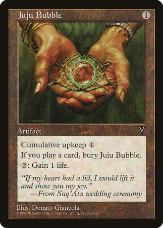 Juju Bubble [Visions] | Cards and Coasters CA