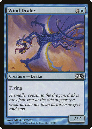 Wind Drake [Magic 2010] | Cards and Coasters CA