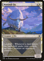 Makindi Ox (Showcase) [Zendikar Rising] | Cards and Coasters CA