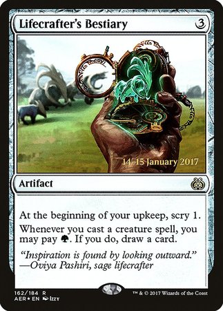 Lifecrafter's Bestiary [Aether Revolt Promos] | Cards and Coasters CA