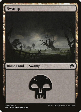 Swamp (263) [Magic Origins] | Cards and Coasters CA