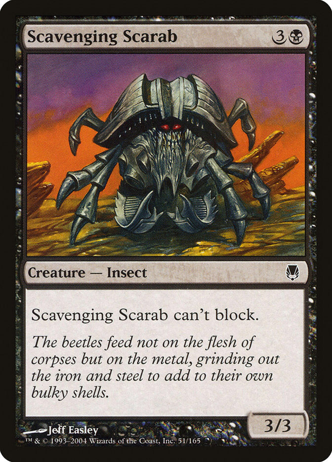 Scavenging Scarab [Darksteel] | Cards and Coasters CA
