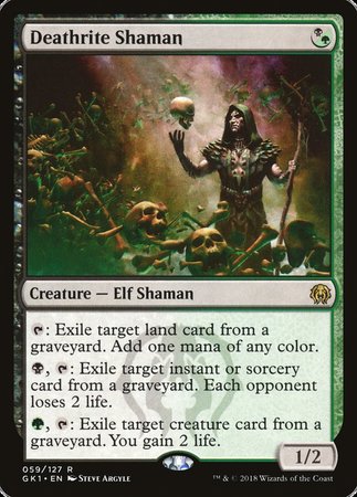 Deathrite Shaman [GRN Guild Kit] | Cards and Coasters CA