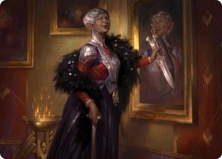 Evelyn, the Covetous Art Card [Streets of New Capenna Art Series] | Cards and Coasters CA