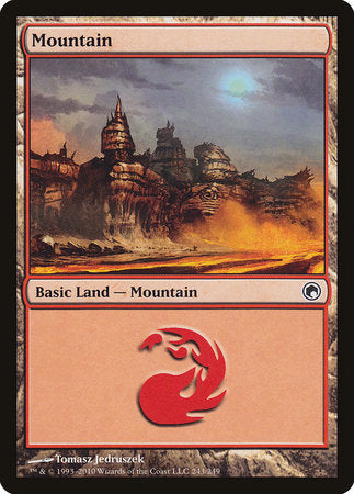 Mountain (243) [Scars of Mirrodin] | Cards and Coasters CA