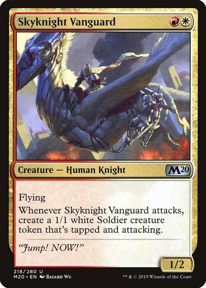 Skyknight Vanguard [Core Set 2020] | Cards and Coasters CA