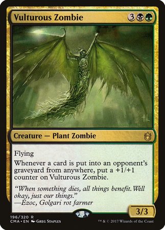 Vulturous Zombie [Commander Anthology] | Cards and Coasters CA