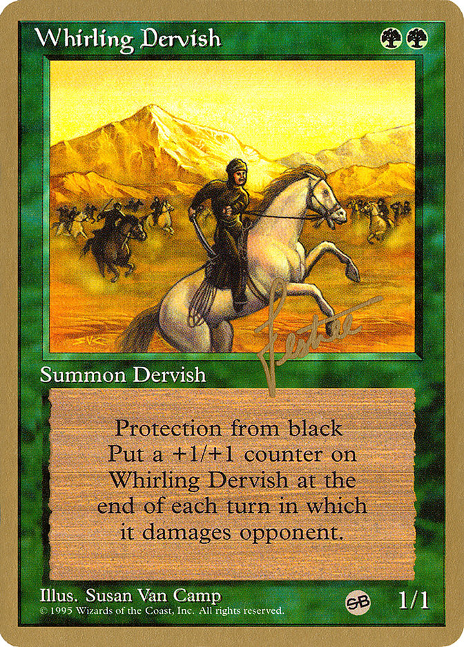 Whirling Dervish (Bertrand Lestree) (SB) [Pro Tour Collector Set] | Cards and Coasters CA