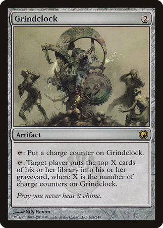 Grindclock [Scars of Mirrodin] | Cards and Coasters CA