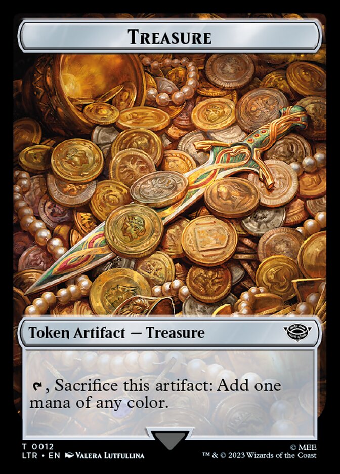 Treasure Token [The Lord of the Rings: Tales of Middle-Earth Tokens] | Cards and Coasters CA