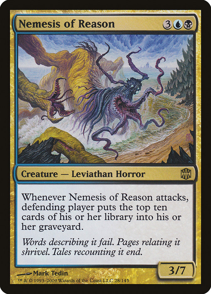 Nemesis of Reason [Alara Reborn] | Cards and Coasters CA