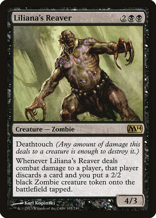 Liliana's Reaver [Magic 2014] | Cards and Coasters CA