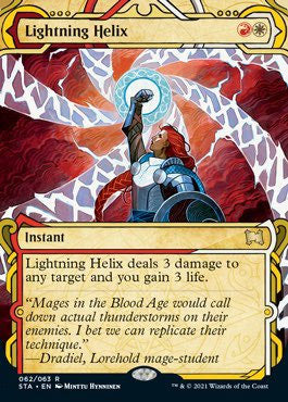 Lightning Helix (Etched Foil) [Strixhaven Mystical Archive] | Cards and Coasters CA