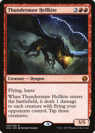 Thundermaw Hellkite [Iconic Masters] | Cards and Coasters CA